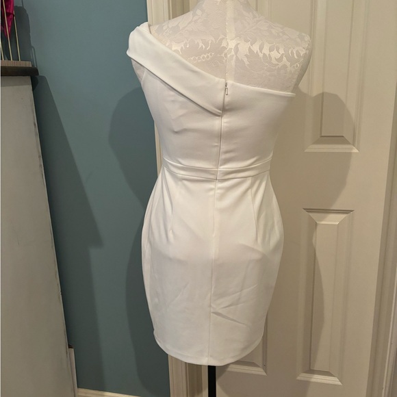 NWT Aqua One Shoulder Dress - Picture 6 of 9